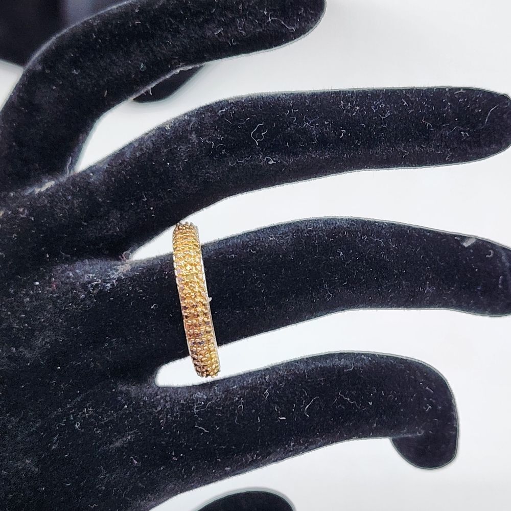 925 silver ring sz 8 - Picture 5 of 7